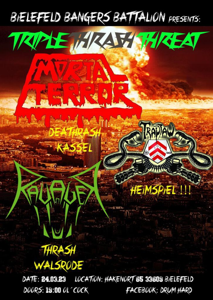 Mortal Terror - Triple Thrash Threat Bielefeld 2023